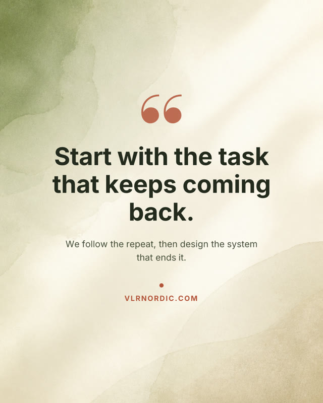 A watercolor quote post designed by Postvik